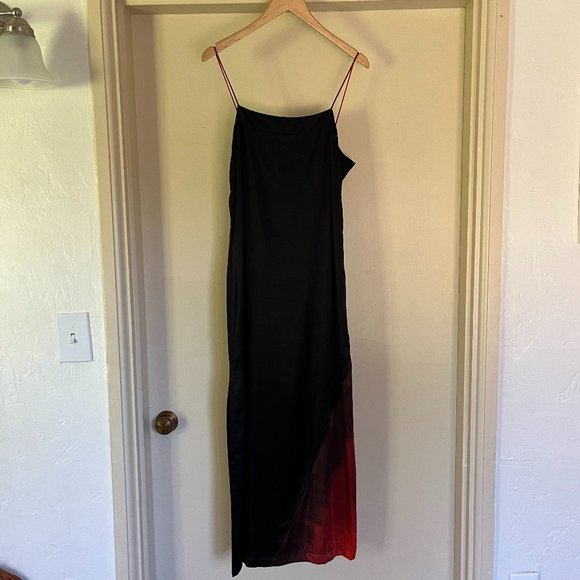 Raquel Allegra Dress with Tie Dye Detail - Picture 1 of 9